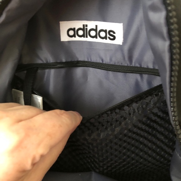 Adidas Mini Backpack Unisex Black/Gold - Picture 8 of 11